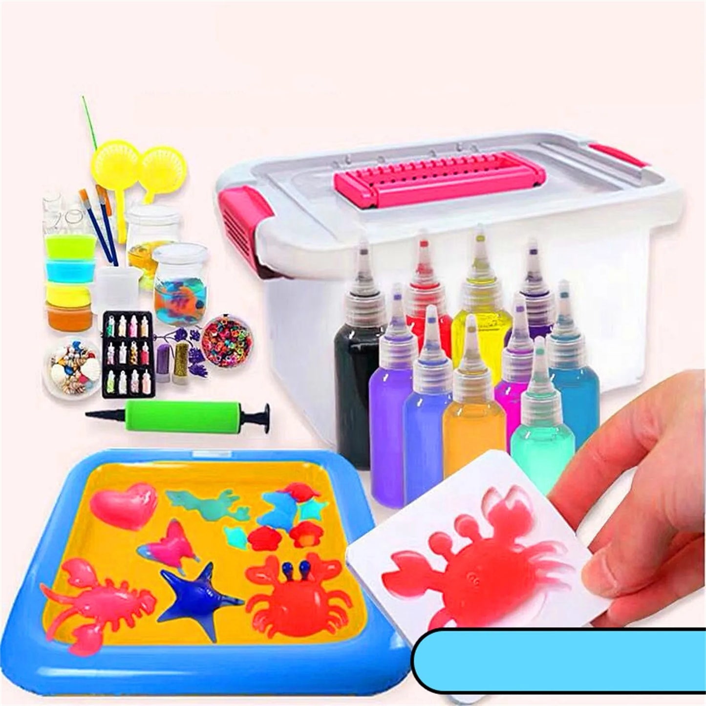 Kit Água Mágica 4 Tintas 12 Molduras