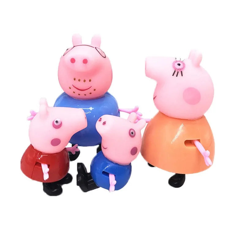 Kit Bonecos Peppa Pig 4 Peças